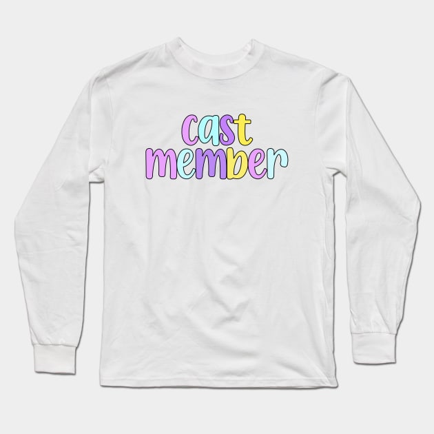 cast member Long Sleeve T-Shirt by lolsammy910